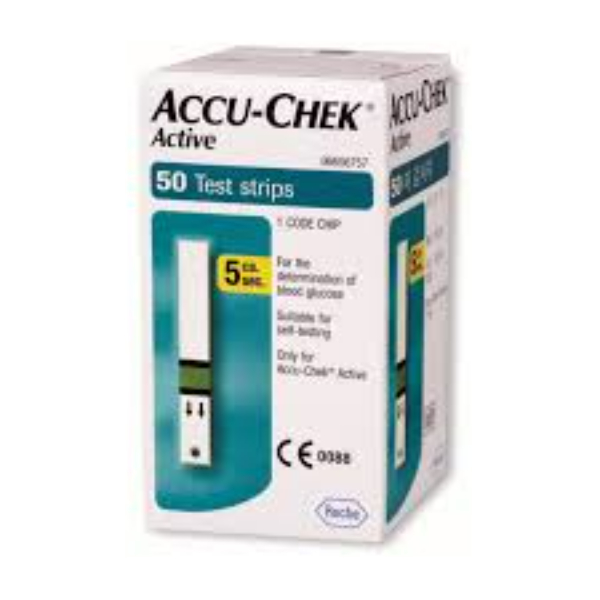 ACCU CHECK ACTIVE STRIPS 50PCS